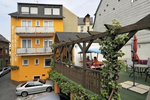 Weinstube Pension Moselbluemchen Zeltingen-Rachtig Eksteriør bilde